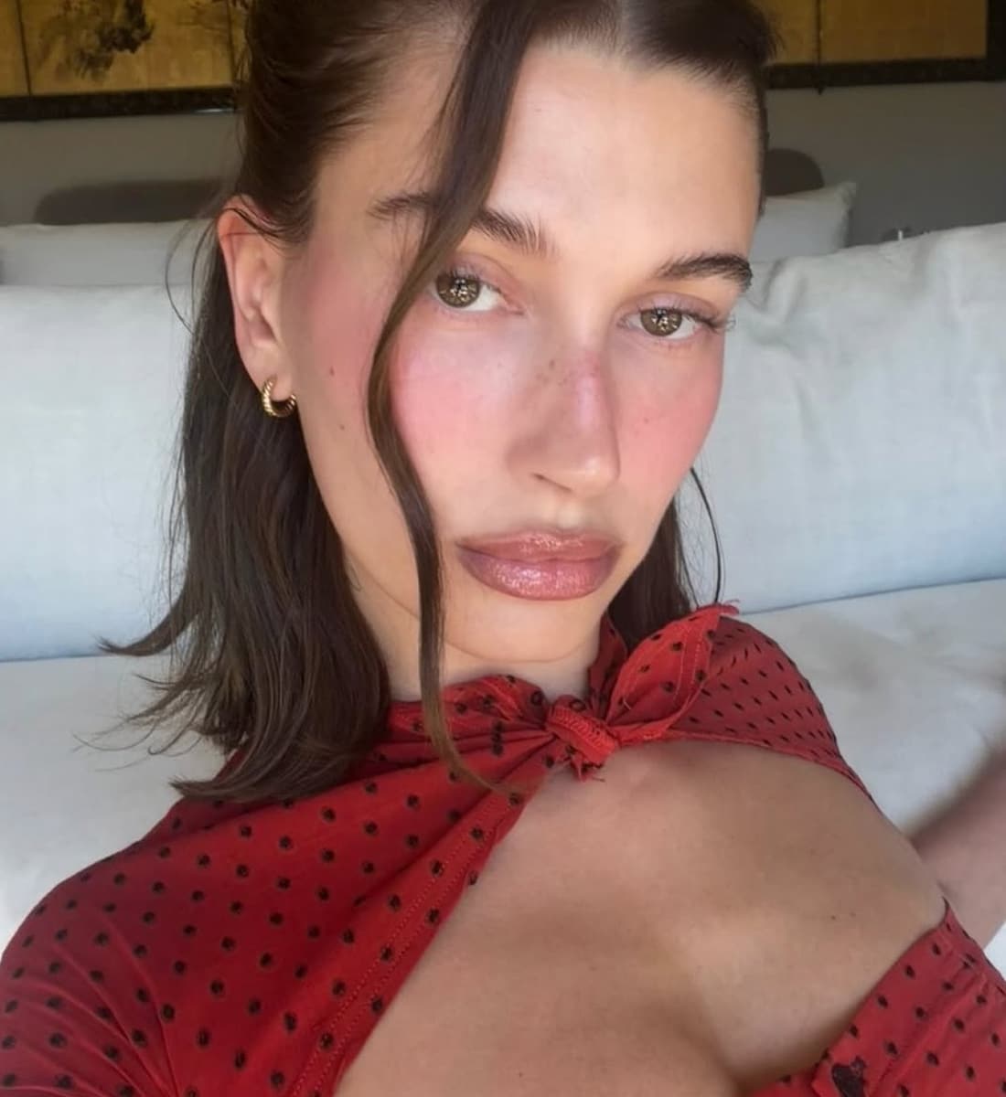 hailey with pocket blush
