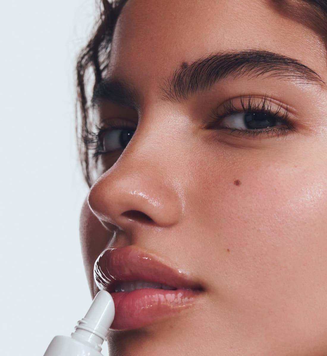keilani with peptide lip boost