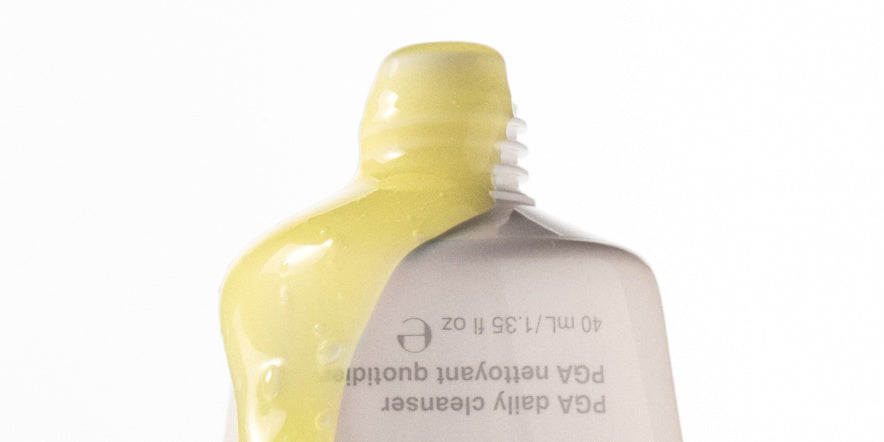 pineapple refresh, product oozing out of the bottle