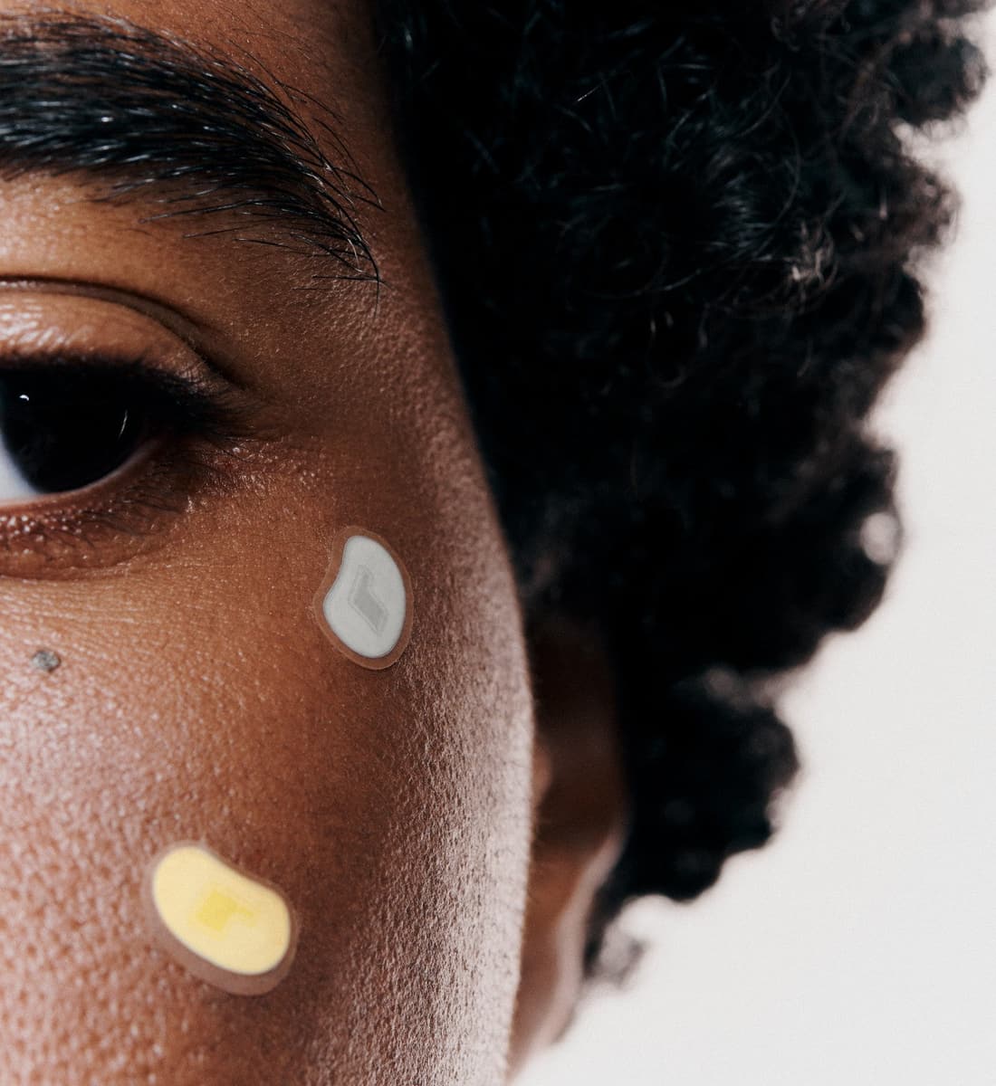 model wears spotwear jelly bean