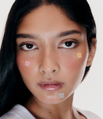 model wears spotwear daisy