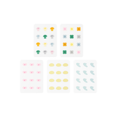 spotwear shroom, daisy, jelly bean, bubble, curve